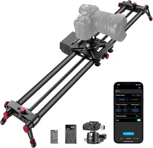 Neewer - 120cm Uzaktan Kumandalı & Motorlu Slider (APP)