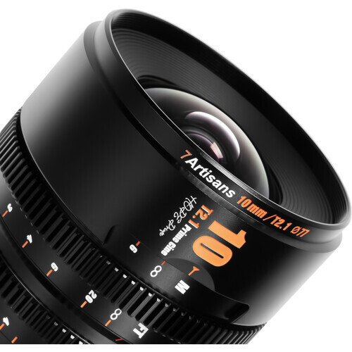 7Artisans 10mm T2.1 Hope S35 Cine Lens (Canon RF-S)