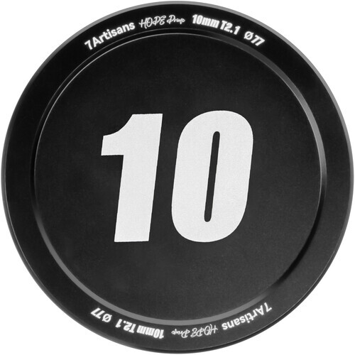 7Artisans 10mm T2.1 Hope S35 Cine Lens (Canon RF-S)