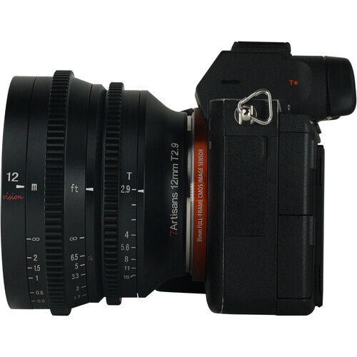 7Artisans 12mm T2.9 Vision Cine Lens (Sony E)