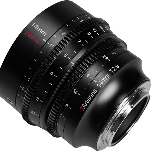 7Artisans 14mm T2.9 Lens (Sony E)