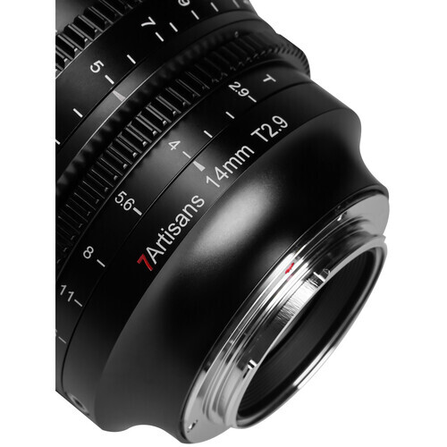 7Artisans 14mm T2.9 Lens (Sony E)