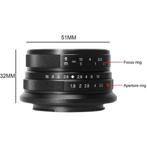7Artisans 25mm F1.8 Lens (Sony E) - Thumbnail
