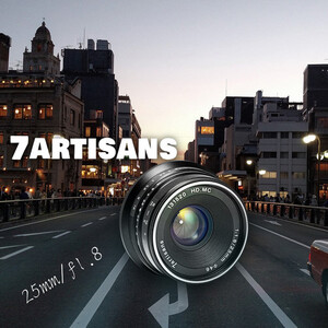 7Artisans 25mm F1.8 Lens (Sony E) - Thumbnail