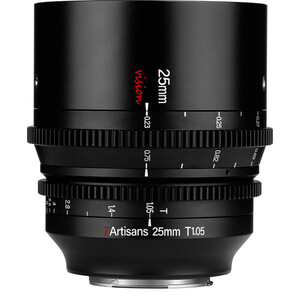7Artisans 25mm T1.05 Vision Cine Lens (Sony E) - Thumbnail