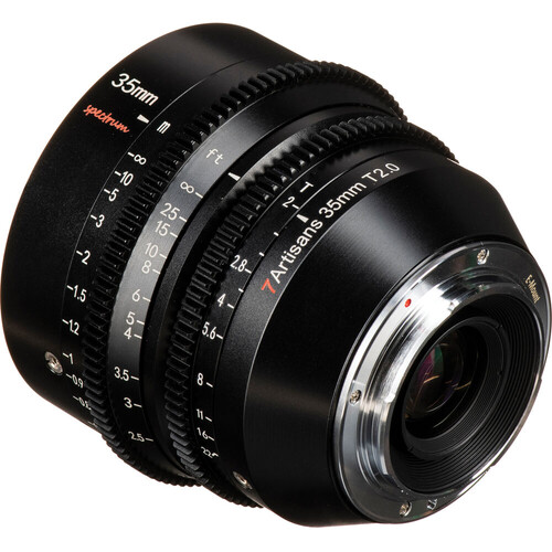7Artisans 35mm T2.0 Spectrum Cine Lens (Sony E)