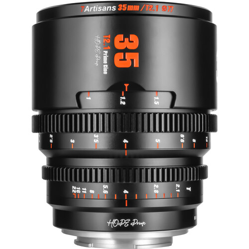 7Artisans 35mm T2.1 Hope S35 Cine Lens (FujiFilm X)