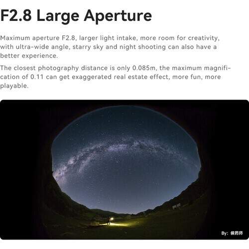 7Artisans 4mm F2.8 Lens (MFT)