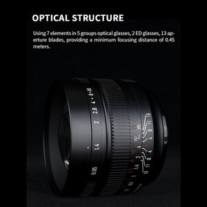 7Artisans 50mm F0.95 Lens (Sony E) - Thumbnail