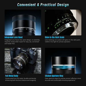 7Artisans 50mm F1.2 APS-C Lens (Sony E Mount) - Thumbnail