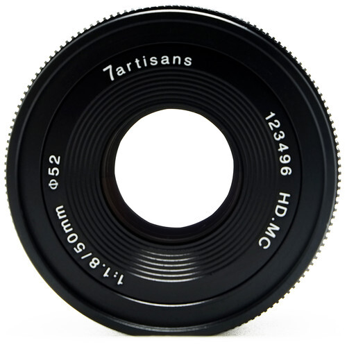 7Artisans 50mm F1.8 Lens (FujiFilm X)