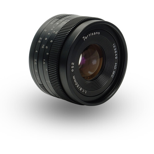 7Artisans 50mm F1.8 Lens (Sony E)