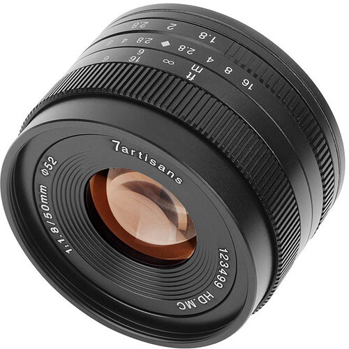 7Artisans 50mm F1.8 Lens (Sony E)