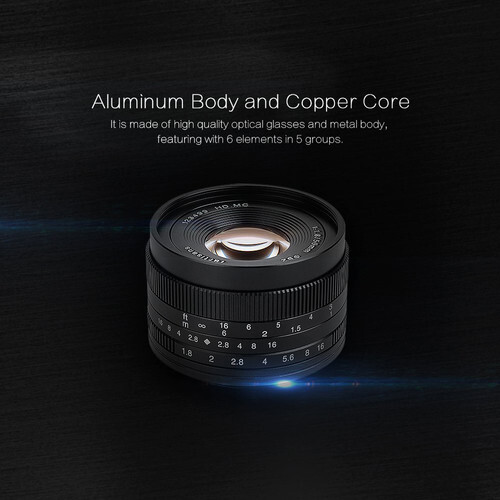 7Artisans 50mm F1.8 Lens (Sony E)