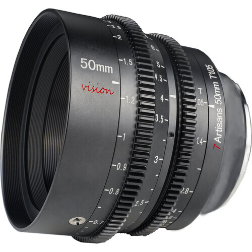 7Artisans 50mm T1.05 Vision Cine Lens (FujiFilm X)