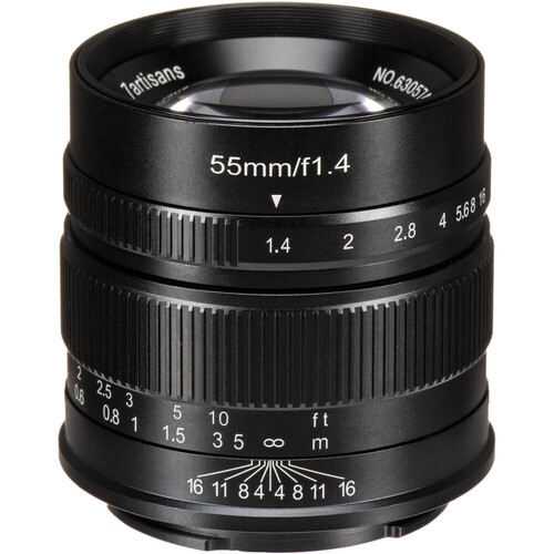 7Artisans 55mm F1.4 Lens (FujiFilm X)