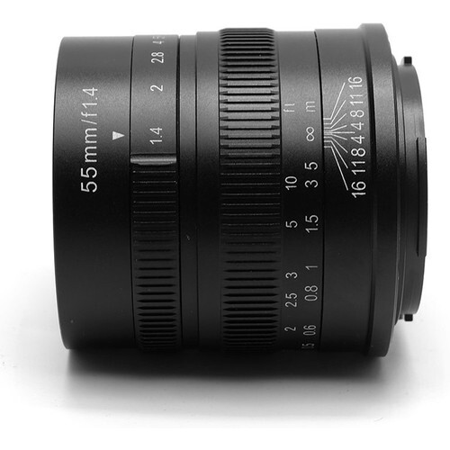 7Artisans 55mm F1.4 Lens (FujiFilm X)