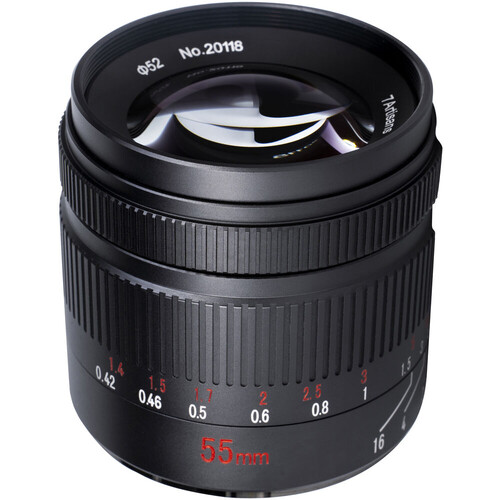 7Artisans 55mm F1.4 Mark II Lens (FujiFilm X)