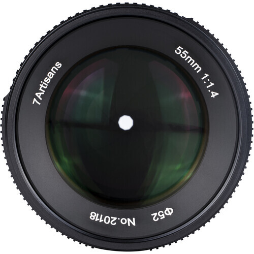 7Artisans 55mm F1.4 Mark II Lens (FujiFilm X)