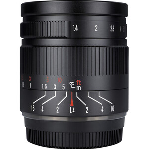 7Artisans 55mm F1.4 Mark II Lens (FujiFilm X) - Thumbnail