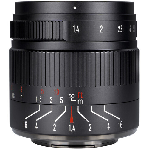 7Artisans 55mm F1.4 Mark II Lens (FujiFilm X)