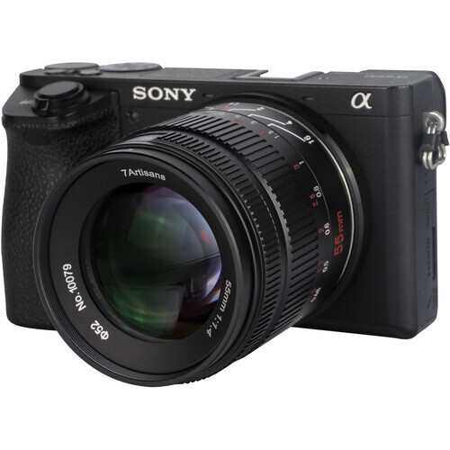 7Artisans 55mm F1.4 Mark II Lens (FujiFilm X)