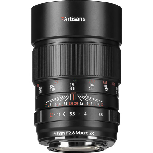 7Artisans 60mm F2.8 Macro 2x Lens (Sony E)