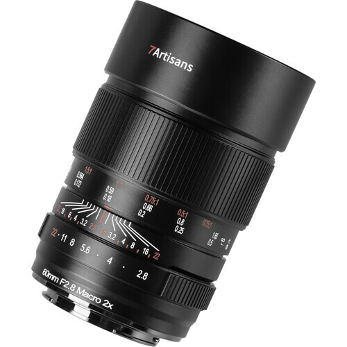 7Artisans 60mm F2.8 Macro 2x Lens (Sony E)