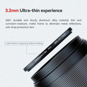 7Artisans 72mm MRC UV Filtre - Thumbnail