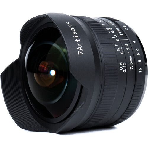 7Artisans 7.5mm F2.8 Mark II Lens (Sony E)