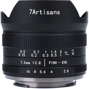7Artisans 7.5mm F2.8 Mark II Lens (Sony E) - Thumbnail