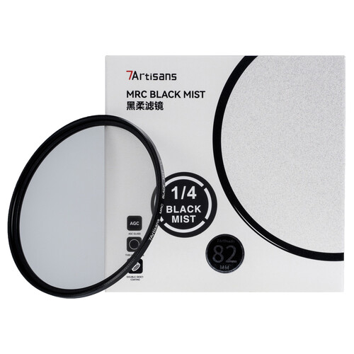 7Artisans 82mm 1/4 Black Mist Filtre