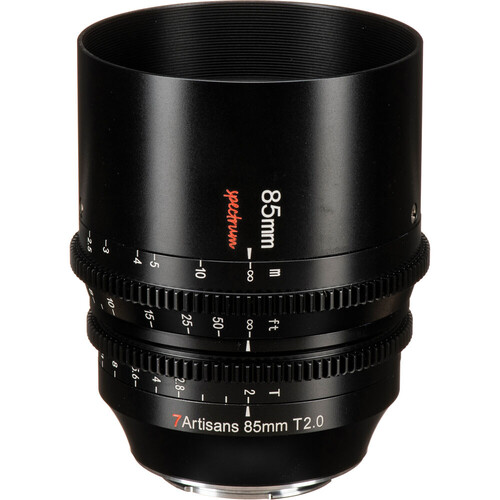 7Artisans 85mm T2.0 Spectrum Prime Lens (Sony E)