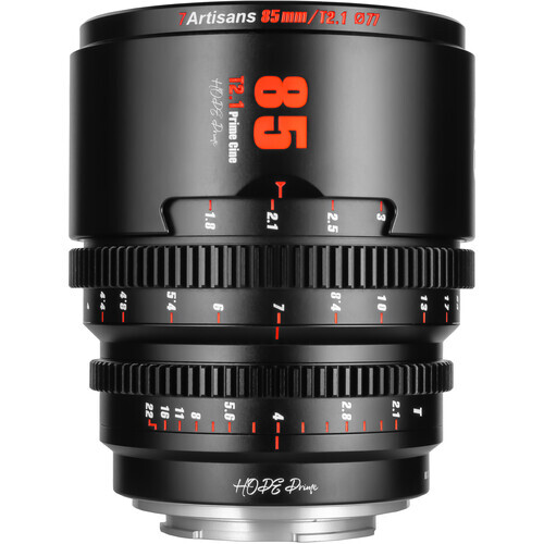 7Artisans 85mm T2.1 Hope S35 Cine Lens (Sony E)