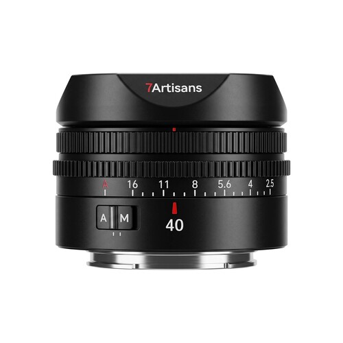 7Artisans AF 40mm F2.5 Full-Frame Pancake Lens (Sony E Mount)