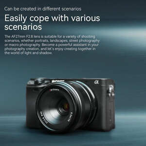 7Artisans AF27mm F2.8 Lens (Sony E) - Thumbnail