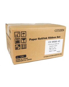 Citizen CX 15x20cm Kağıt & Ribbon (2x200 Baskı) CX-MS68-A5 Orijinal - kutu ve etiket