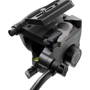 Manfrotto MVK500XAM 500X Video Tripod Kiti - kamera plakası ve dahili su terazisi