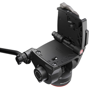 Manfrotto MVK500XAM 500X Video Tripod Kiti - dikey çekim için 90 derece yatırılmış menteşeli plaka