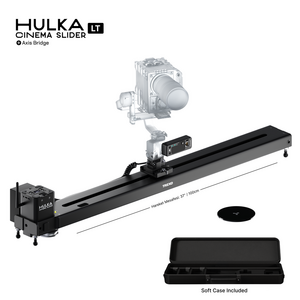 Trexo Hulka LT Cinema Slider Bridge Bundle - paket içeriği ve kurulum görünümü