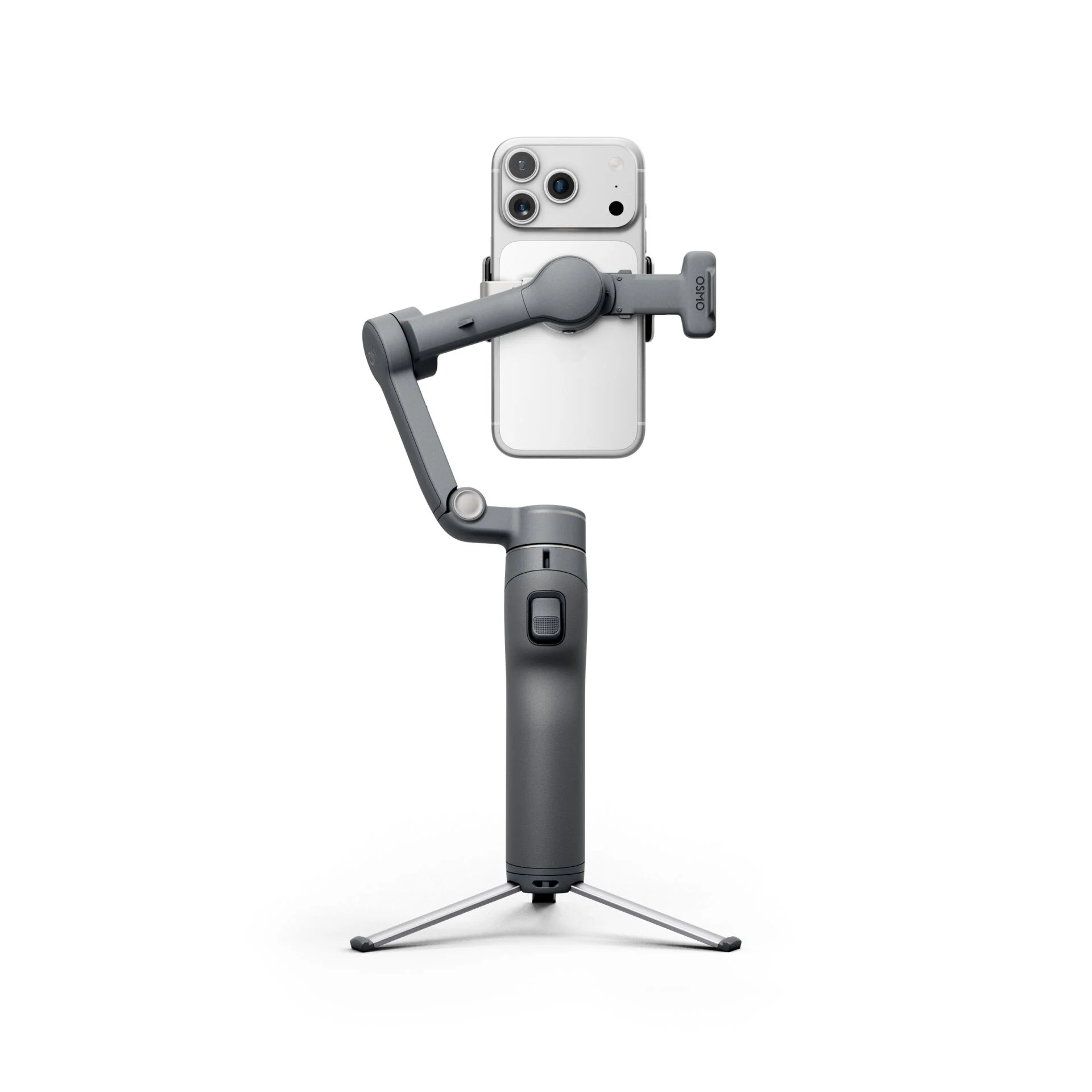 DJI Osmo Mobile 8P gimbal, Çok Fonksiyonlu Modül 2 ve telefon bağlantısı