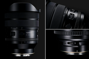 Tamron 12-20mm f/2.8 VXD Lens (Sony E) - üç farklı açıdan gövde tasarımı