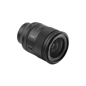 Viltrox AF 35mm F1.2 LAB N Full Frame Lens (Sony E - Ekransız) - parasoley takılı gövde profili