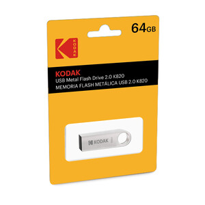 Kodak 64GB 2.0 Metal USB Bellek (K820) - ürün görünümü