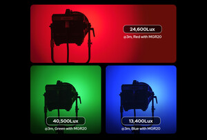 Godox KNOWLED MG4KR K1 G Mount RGB LED Işık, Uçuş Çantalı ürün ayrıntısı