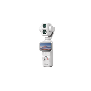 DJI Osmo Pocket 4P Vlog Combo Pearl White - Pearl White kamera ön görünümü
