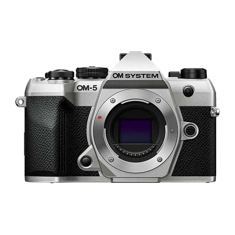 Olympus OM SYSTEM OM-5 Mark II Gümüş Aynasız Fotoğraf Makinesi Gövdesi - ana ürün görünümü