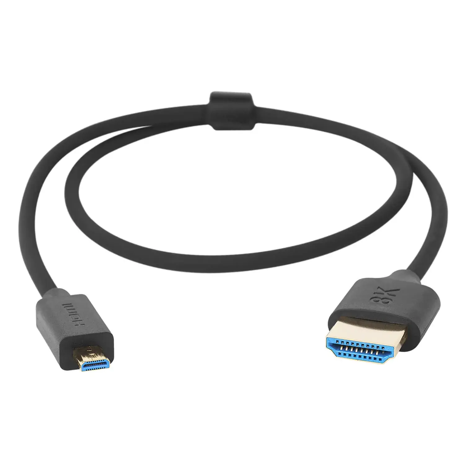 Accsoon - Accsoon 8K HDMI 2.1 Type A- Micro HDMI Type D 50cm Kablo