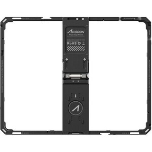 Accsoon - Accsoon PowerCage Pro II + ACC04 NP-F Batarya Adaptör Plate iPad Pro 12.9'' için (1)
