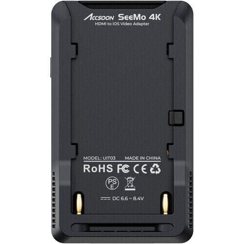 Accsoon SeeMo 4K HDMI Smartphone Adapter (Black)